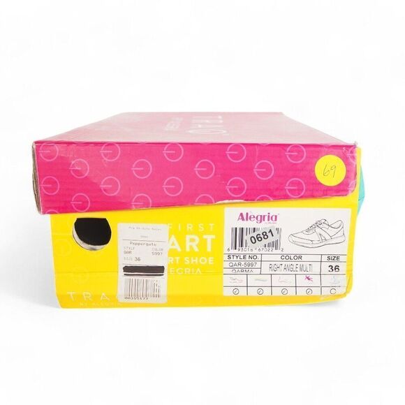 Alegria TRAQ Qarma Right Angle Multi Walking Shoes QAR-5997 Women's 6-6.5/36 - Picture 12 of 12